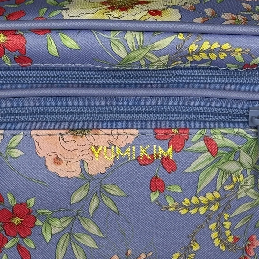 Yumi Kim Floral Cosmetic Bag Travel Makeup Case Zip Organizer Cute